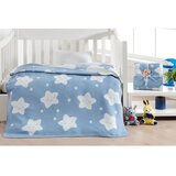 Mijolnir Svijetlo plava deka za bebe od flisa 100x120 cm Star – | shoptok.hr