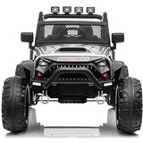 Lean_Toys Otroški avto Jeep 400W srebrna | Shoptok.si