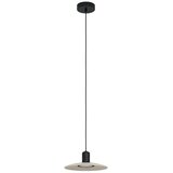 Eglo Viseća lampa MAYAZES 1xGU10 Ø250 crna/drvo 39911 | Eponuda.com