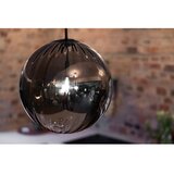 Markslöjd črna viseča svetilka s steklenim senčilom ø 35 cm fengari | Shoptok.si