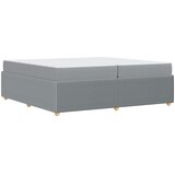  Krevetna konstrukcija Svijetlo siva 200 x 200 cm tkanina | shoptok.hr