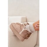 Big Star Women's Snow Boots On Platform With Stitching | Shoptok.si