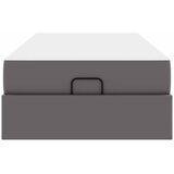  Okvir kreveta s madracem Ostalo 2 kom. Siva PVC 100 x 200 cm | Shoptok.si