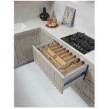 Elletipi Organizator za pribor v naravni barvi 108 x 47 cm Wood Line – | Shoptok.si