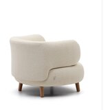 Kave Home Kremno bel fotelj Luisa – | Shoptok.si