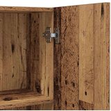 vidaXL omara za pralni stroj iz starega lesa 64x25,5x190 cm | Shoptok.si