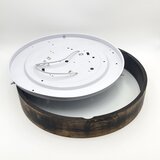  stropna svetiljka oak smoky 3xE27/15W/230V, prečnik 47,5 cm, hrast/tamno braon | Eponuda.com
