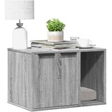  Kutija z mačji pijesak boja hrasta 60x40x40cm konstruirano drvo | shoptok.hr