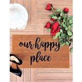Aberto Design otirač Happy Place, 70x40 cm, Smeđi Cene