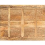  Ploča stola 110x80x2 5 cm pravokutna mango od punog drveta - Drvo manga (prirodno) 110 x 80 cm 1 25 mm | shoptok.hr