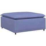  Modularni kauč s podnožjem traperice plave boje 100x100x48 cm - Boja trapera tabure | shoptok.hr