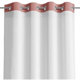  Curtain IRVETTE color white eyelets voile, velvet 140x270 ameliahome | shoptok.hr