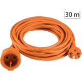 produžni strujni kabl 1 utičnica, 30m, H05VV-F, orange - NV 4-30/OR/1,5