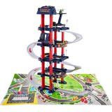 MEGA garaža s prostirkom za igro - traffic Slike