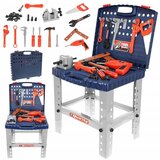  Set baterijskega orodja za otroke s kovčkom vrtalnikom in delovno mizo | Shoptok.si