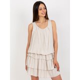 Och Bella Dress-TW-SK-BI-8139.44-light beige | shoptok.hr