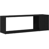  Set TV komoda Zidne Crna 100 x 24 x 63 cm Konstruirano drvo | shoptok.hr