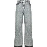 Jeans flare B329025 Modra