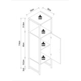 MID.YOU SREDNJE VISOKA OMARA 33/114/30 cm Slike