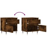 vidaXL Noćni ormarić boja hrasta 40 x 35 x 50 cm od konstruiranog drva | shoptok.hr
