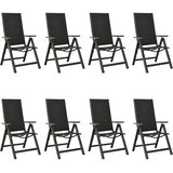  9-dijelni vrtni blagovaonski set aluminijski antracit | Eponuda.com