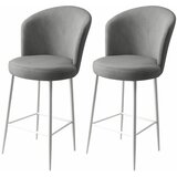 HANAH HOME alte - grey, white greywhite bar stool set (2 pieces) Cene