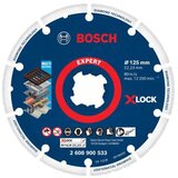 Bosch X-LOCK 125mm dijamantska ploča za sečenje metala 2608900533