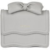Shelvt Small gray women's handbag with a bow | Shoptok.si