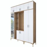 Woody Fashion EA121 - 2765 walnutwhite hall stand | ePonuda.com