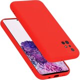 Cadorabo Ohišje, združljiv s Samsungom v tekoči rdeči barvi - zaščitni pokrov iz fleksibilnega silikona TPU, (20582908) Cene