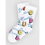 The Dudes Squiggle Pattern Light Simple Tennis Nogavice multicolor | Shoptok.si