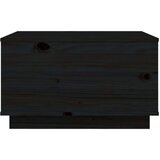  Stolić za kavu crni 60 x 50 x 35 cm od masivne borovine | shoptok.hr