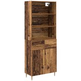  Highboard Staro drvo 69,5 x 34 x 180 cm Konstruirano drvo | shoptok.hr