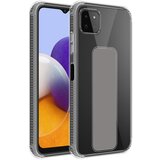 Cadorabo Ohišje, združljiv s Samsungom v sivi - zaščitni pokrov, narejen iz fleksibilnega silikona TPU z držalom in funkcijo stojala, (20593199) Cene