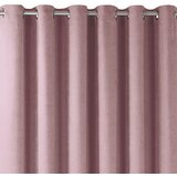  Curtain MILANA color pink style classic silver silver metal eyelets chenille 420x225 HOMEDE | shoptok.hr