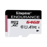 Kingston I Card Only-Memorijska kartica SDCE/64GB 64GB microSDXC Endurance 95R/30W C10 A1 UHS