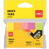 Deli STIKERI ZA INDEKSIRANJE 50x15mm EA11402 - 100*5 LISTA | ePonuda.com