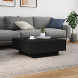  Stolić za kavu s LED svjetlima crni 80x80x31 cm | Eponuda.ba