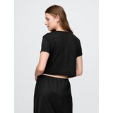 GAP Linen crop t-shirt - Women's | shoptok.hr