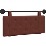  Viseće uzglavlje kreveta Sjajno smeđa Antikni PU Sienna 100 cm | shoptok.hr