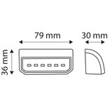  led osvetljenje za registarske tablice lice LED/0,2W/12-24V IP67 | Eponuda.com