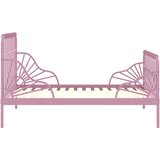  Produživi okvir za krevet ružičasti metalni 80 x 130/200 cm | Eponuda.com