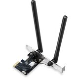 Mercusys WLAN Mercusys MA86XE AXE5400 Tri-Band Wi-Fi 6E Bluetooth PCI Express Adapter, 2402 Mbps at 6 GHz + 2402 Mbps at 5 GHz + 574 Mbps at 2.4 GHz, 2× Hi Cijene