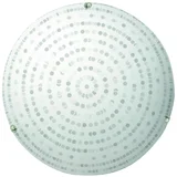 Candellux Lighting bela stropna svetilka s steklenim senčnikom ø 30 cm circle – candellux lighting