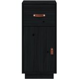  Komoda crna 34 x 40 x 75 cm od masivne borovine | shoptok.hr