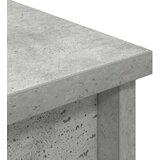vidaXL Visoka ploča beton siva 37,5x35x180 cm izrađeno drvo | shoptok.hr