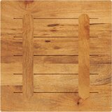 Stolna ploča 50x50x3,8 cm četvrtasta od masivnog drva manga | shoptok.hr