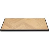 Unique Furniture Dodatna mizna plošča v hrastovem dekorju 45x90 cm Calvi – | Shoptok.si