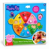  Lesena didaktična igra Peppa Pig – sestavljanje in učenje barv Cene