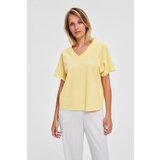 Marisse Yellow Cotton Blouse Cijene